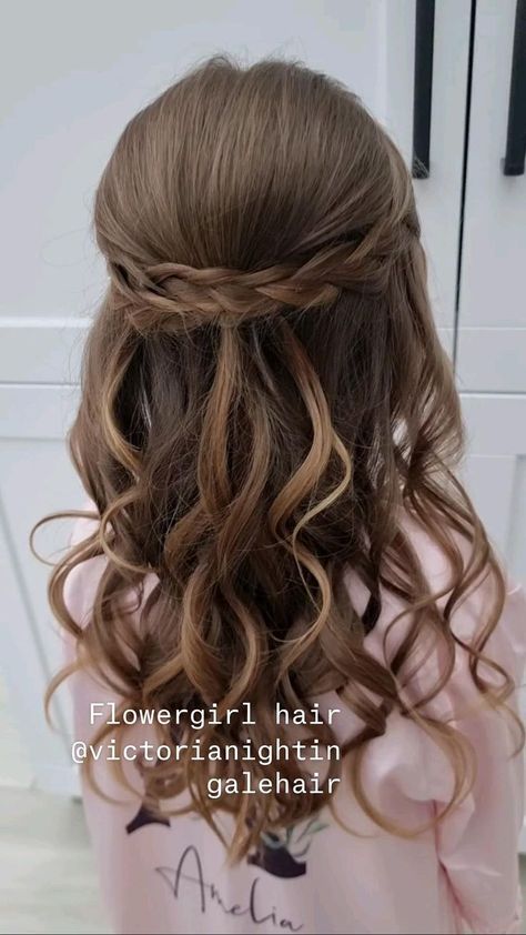 Junior Bridesmaid Hair, Prom Ponytail, Summer Magic, Pageant Hair, Bridesmaid Hair Half Up, Flower Girl Hairstyles, French Hair, The Best Summer, Prom Hairstyles