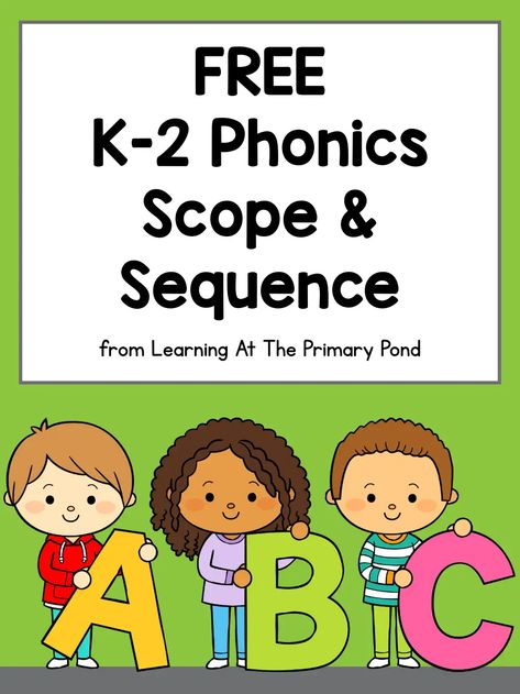 Phonics Scope and Sequence Freebie.pdf Phonics Scope And Sequence, Scope And Sequence, Homeschool Projects, Phonics