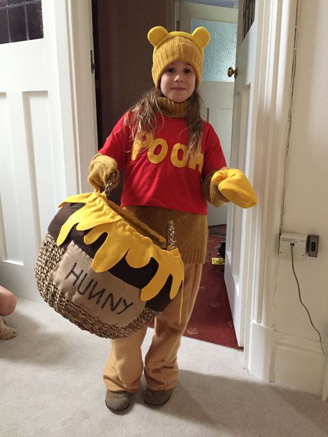 Winnie The Pooh Horse Costume, Pooh And Honey Costume, Pooh Costume Diy, Winnie The Pooh Adult Costume, Piglet Winnie The Pooh Aesthetic, Winnie The Pooh Fancy Dress, Winnie The Pooh Tutu Costume, Winne The Pooh Halloween Costumes Family, Diy Pooh Bear Costume