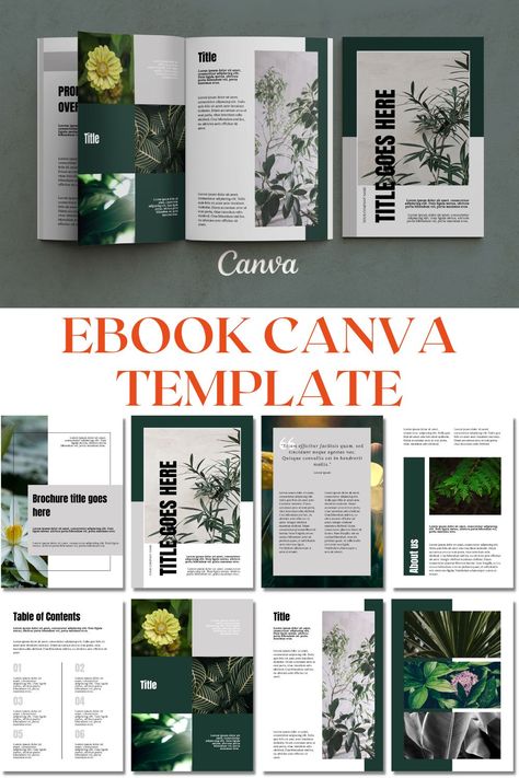 This Magazine Template, E-book Template, Lead Magnet Template, Blogger Template is an editable and customizable Canva Template that is designed for creating professional-quality magazines. It is perfect for those who want to create a magazine for personal or business use, and it is available in both A4 and US Letter size. #ebooktemplate #canvatemplate #ebookcanva #magazinetemplate #leadmagnettemplate #madeincanva #editincanva Canva Magazine Template, Canva Magazine, Book Design Templates, Lead Magnet Template, Template Blogger, Create A Magazine, Digital Downloads Printables, Workbook Template, Digital Templates