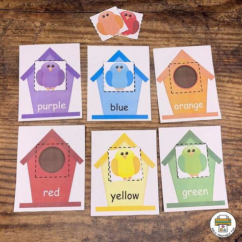 Birds Preschool Art, Spring Birds Preschool Activities, Bird Games Preschool, Bird Books For Toddlers, Bird Science Activities Preschool, Bird Toddler Activities, Bird Lesson Plans Preschool, Bird Worksheets Preschool, Birds Theme Preschool