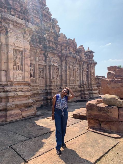 #travel #india #karnataka #hampi #indianhistory #travelindia #outifit Hampi Outfits, Hampi Karnataka, Travel India, Hampi, Indian History, India Travel, Things To Do, India, Travel