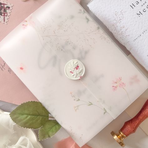 Our soft blush florals are our best selling colours - and we can see why! 🌸 This colour scheme creates a beautiful blend of soft hues and pink florals to create the most magical, yet elegant stationery set, to fit perfectly within your special day ✨ These save the dates are wrapped in our luxury vellum wrap, printed with pressed wildflowers and secured with golden twine and a stunning pressed flower seal 🌸 #waxseal #waxstamp #wildflowerwedding #floralseal #envelopeart #weddinginvites #v... Pressed Wildflowers, Elegant Stationery, Vellum Wrap, Envelope Art, Wedding Suite, Wildflower Wedding, Wax Stamp, Save The Dates, Dreamy Wedding