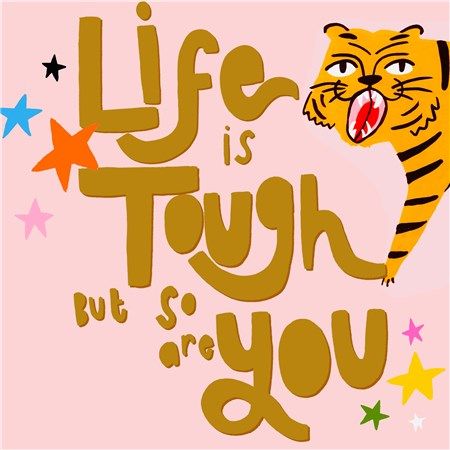 Life Is Tough But So Are You, Preppy Quotes, Sticker Quotes, Mottos To Live By, Affirmation Wall, Famous Love Quotes, Painting Quotes, Life Is Tough, Diy Crafts For Kids Easy