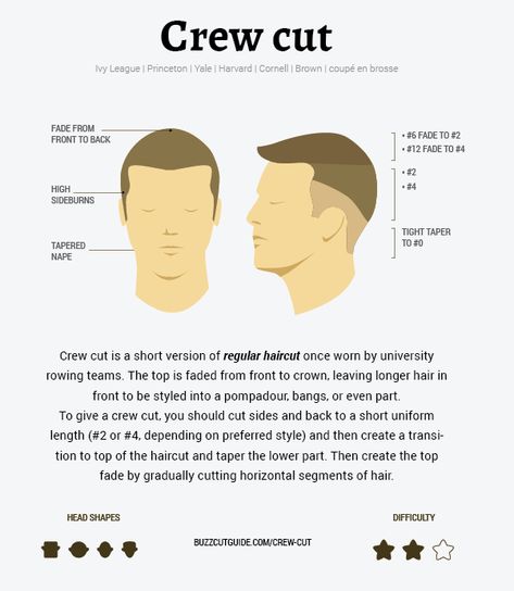 Crew Cut Hair, Crew Cut Haircut, High And Tight Haircut, Military Haircut, Classic Haircut, Men Haircut Styles, Crew Cut, Mens Cuts, Crew Cuts