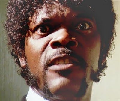 Samuel Jackson Pulp Fiction, Samuel L Jackson Meme, Horseshoe Mustache, Black Panther Images, Panther Images, Deserve Happiness, Relic Hunter, Iconic Movie Characters, Samuel Jackson