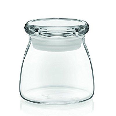 Libbey Spice Jar with Lid, 4.5-Ounce, Clear, Set of 12: Amazon.ca: Home & Kitchen Mini Glass Jars, Storing Spices, Glass Storage Containers, Jars With Lids, Jar Design, Canning Jar, Glass Jars With Lids, Spice Jar, Glass Canisters