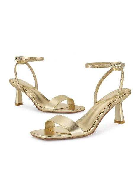 TIPS: There are two ways to wear these heeled sandals. One is when you get new shoes, just wear them straight out of the box. The other is the trademark fastener that can be moved and removed from the end of the ankle strap. That's how you get the second way Kitten Heels Sandal: Heel height is 2.56"/6.5cm. They are very comfortable and easy to walk in. Low heels are not slippery to walk in and look very cute on Comfortable Heels: These Heels sandals have a high-rebound cushion. Soft and comfortable insole offers nice arch support. It definitely made for daily wear Summer Heels: Strappy heels can wear with so many summer outfits. Great for prom, dance, work, wedding, dates, nightclubs, homecoming, parties, all formal & semi-formal occasions Design: Buckled ankle straps for an adjustable fit Wedding Dates, Heels Strappy, Prom Dance, Kitten Heel Sandals, Summer Heels, Women Heels, Square Toe Heels, Cute Heels, Comfortable Heels