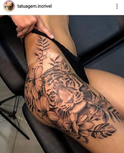 Hip Thigh Tattoos, Hip Tattoos, Pretty Tattoos For Women, Leg Tattoos Women, Thigh Tattoos, Cute Tattoos For Women, Tattoos Women, Tattoo S, Dope Tattoos