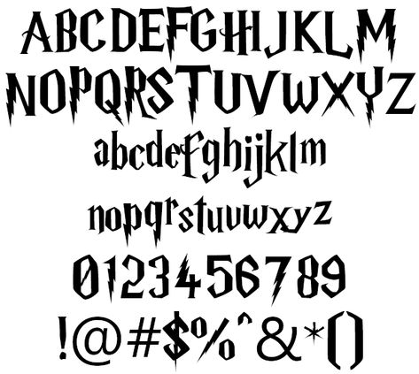 List Of All Harry Potter Fonts - Free Download Harry Potter Font Svg, Harry Potter Fonts Free Download, Harry Potter Font Free, Harry Potter Fonts, Harry Potter Letters, Harry Potter Alphabet, Hery Potter, Harry Potter Letter, Happy Birthday Harry Potter