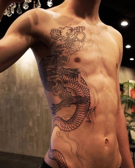 Dragon Tattoo Stomach, Realistic Eye Tattoo, Rib Tattoos For Guys, Horrible Tattoos, Small Neck Tattoos, Master Tattoo, Tarot Tattoo, Bamboo Tattoo, Sick Tattoo