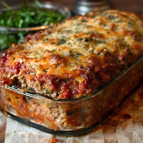 Parmesan Meatloaf Parmesan Meatloaf, Leftover Meatloaf, Basil Salt, Good Meatloaf Recipe, Dried Basil, Best Meatloaf, Grandmas Recipes, Meatloaf Recipes, Loaf Pan