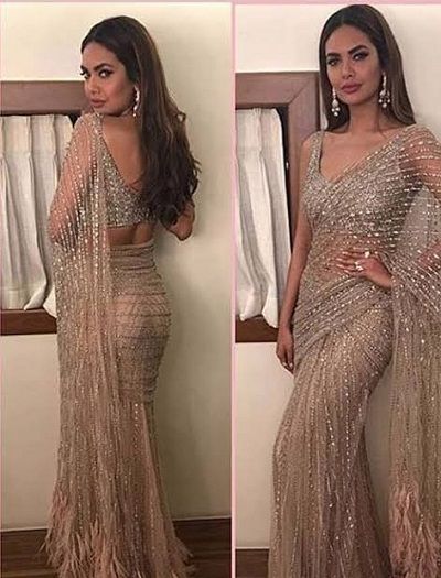 30 Latest Net Saree Blouse Designs (2019-2020) Net Saree Blouse Designs, Net Saree Blouse, Latest Saree Trends, Netted Blouse Designs, Indian Sari Dress, Latest Saree, Fancy Sarees Party Wear, Indian Fashion Saree, Saree Designs Party Wear