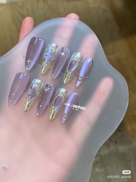 Grad Nails, Unique Nail Art, Fake Nails Designs, Asian Nails, Beauty Nails Design, Edgy Nails, Goth Nails, Blush Nails, Pretty Gel Nails