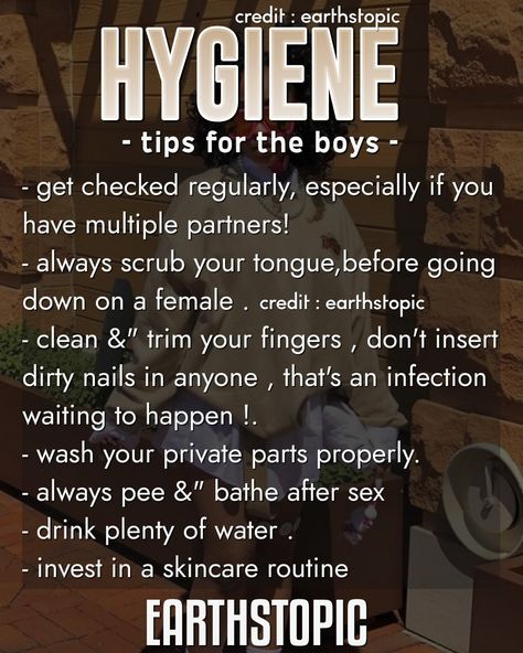 Man Hygiene, Hygiene Tips For Men, Men's Hygiene, Goal Oriented, Hygiene Tips, Drink Plenty Of Water, Self Care Routine, Care Routine, Skincare Routine