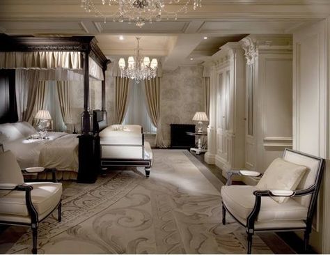 Champagne Bedroom Ideas, Champagne Bedroom, Luxury Champagne, Fancy Bedroom, Glamourous Bedroom, Luxe Bedroom, Clive Christian, Gift Suggestions, Elegant Bedroom