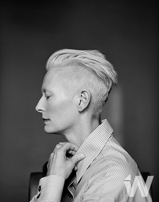 Tilda Swinton, Cannes Queer Haircut, Black Hair Cuts, Tilda Swinton, Undercut Hairstyles, Medium Hair Cuts, Long Hair Cuts, Short Hair Cuts For Women, Short Hairstyles For Women, Portrait Photo