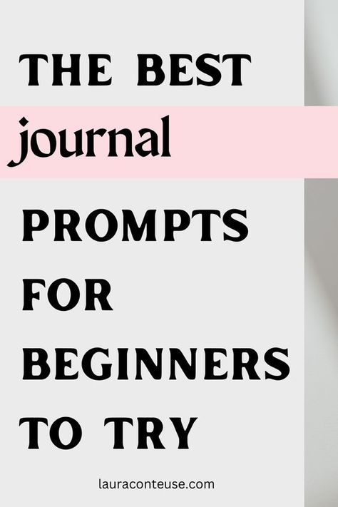 Lists To Make Journal Writing Prompts, Guided Journaling Prompts, Ways To Start Journaling, Journal Writing For Beginners, Starting My Journal, Daily Journal Prompts For Self Growth, Starting To Journal, Easy Journal Prompts For Beginners, How To Start Journaling Daily