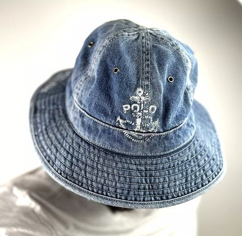 Polo Ralph Lauren Mariner bucket hat denim Daisy mae Brand new with tags RRL | eBay Ralph Lauren Bucket Hat, Daisy Mae, Polo Ralph, Bucket Hat, Polo Ralph Lauren, Daisy, Ralph Lauren, Brand New, Tags