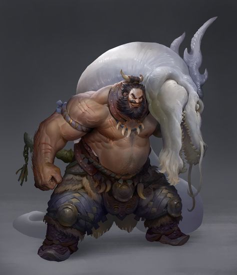 Game Character Concept Art, Pathfinder Rpg Characters, Fat Character, Creature Artwork, 다크 판타지, Concept Art Character, Fat Man, Dungeons And Dragons Characters, Game Concept Art