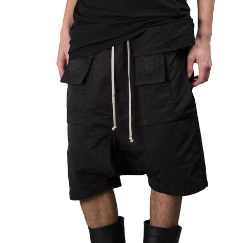 Male Outfits, Outfit Styles, Rick Owens Drkshdw, Rick Owens, Cargo Shorts, Revenge, Mens Short, Fashion Outfits, Mens Outfits