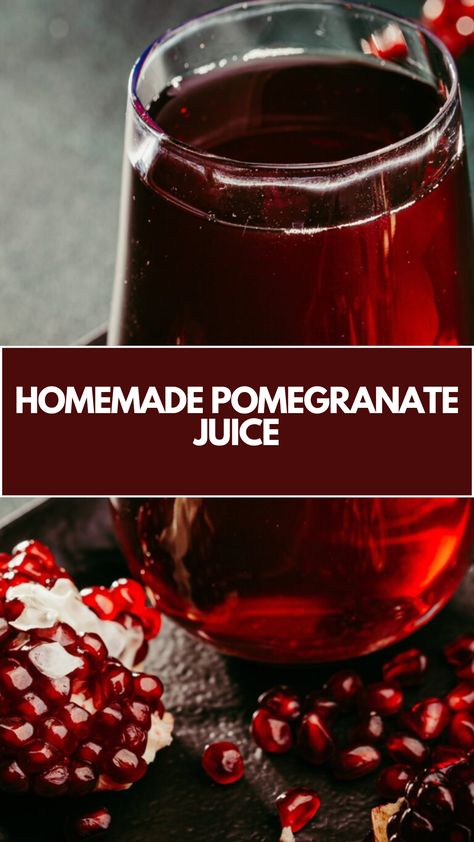 Homemade Pomegranate Juice Recipe made of fresh pomegranates, creating a vibrant and refreshing juice that’s perfect for sipping or mixing into cocktails it serves about 4 and takes about 15 minutes to prepare, plus time for juicing. Pomegranate Juice Recipe Healthy, Uses For Pomegranate Juice, Juicing Pomegranate How To, Homemade Pomegranate Juice, How To Juice A Pomegranate, Homemade Cranberry Juice Recipe, Canning Pomegranate Juice, Preserving Pomegranates, How To Make Pomegranate Juice