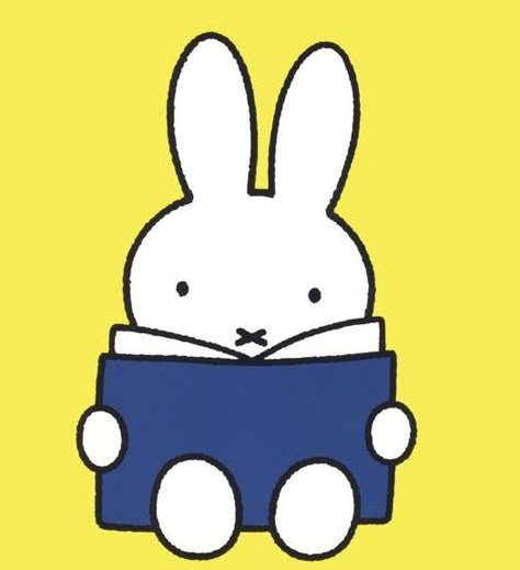 Miffy Reading, Miffy Pfp, Miffy Icon, Happy Doodles, Camera Drawing, Book Discussion, Hello Kit, Iphone Wallpaper Themes, Kit Kat