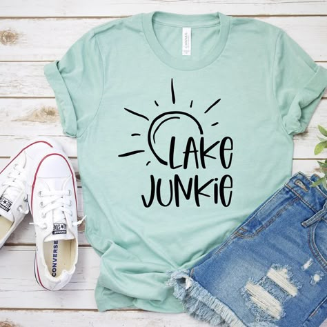 Lake Quote, Summer Sayings, Camp Shirt Designs, Lake Quotes, Svg Shirt, Boat Shirts, Vacation Svg, Svg Summer, Summer Svg