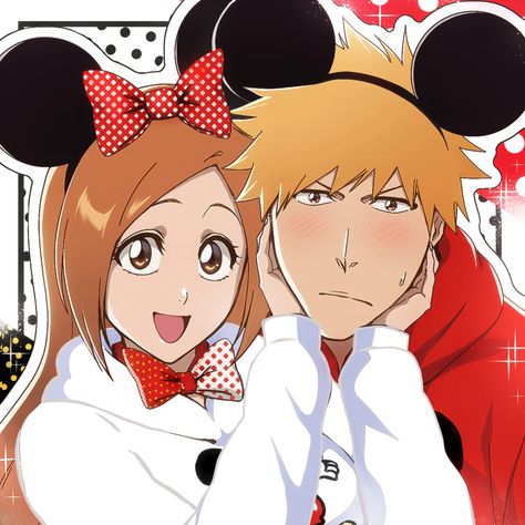 Orihime Bleach, Ichigo X Orihime, Bleach Orihime, Ichigo And Orihime, Bleach Couples, Toshiro Hitsugaya, Orihime Inoue, Bleach Anime Art, Kurosaki Ichigo