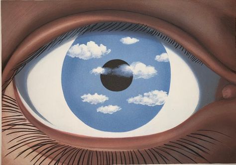 René François Ghislain Magritte, Magritte Art, René Magritte, Most Famous Paintings, Rene Magritte, Cats Artists, Eye Painting, Contemporary Modern Art, Conceptual Art