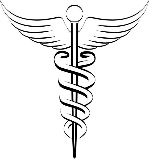 Nursing symbol Medical Alert Tattoo Allergies, Caduceus Tattoo, Gestalt Principles, Nurse Symbol, Doctor Tattoo, Care Symbol, Medical Tattoo, Nurse Tattoo, Health Symbol