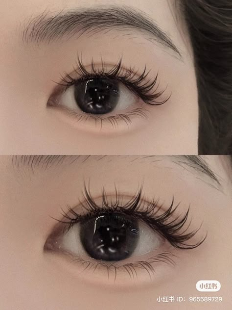 Lashing Techniques, Eyelash Growth Cycle, Eyelash Extension Styles, Double Eyelashes, Eyelashes Growth, Nail Eye, Big Eyelashes, Eye Lashes Extensions, Desired Appearance