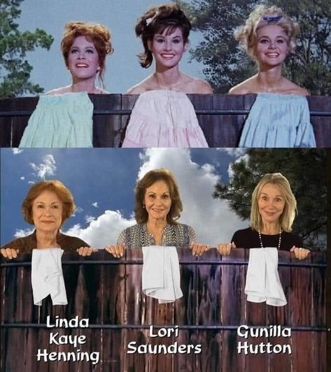 Petticoat Junction... then and now! Batgirl Pictures, Lori Saunders, 60s Tv Shows, Petticoat Junction, Old Souls, Vintage Hollywood Glamour, Classic Television, Old Tv Shows, Celebrity Portraits