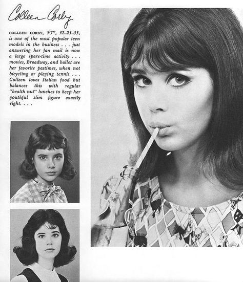 60s Supermodels, Collen Corby, 70s Models, 60s Models, Colleen Corby, Winter Beauty Tips, 60s Women, Face Care Tips, 60s 70s Fashion