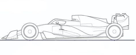 F1 Car Outline Tattoo, F1 Car Silhouette, Formula 1 Car Tattoo, Formula One Car Drawing, Formula 1 Car Sketch, F1 Car Outline, F1 Drawing Ideas, F1 Car Drawing Sketch, Formula 1 Drawing Easy