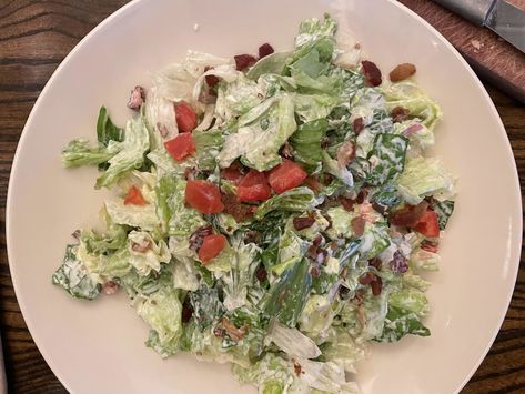 Malones Lexatonian Salad, Lexingtonian Salad Recipe, Chefs Recipes, Cold Salads, Chopped Salad Recipes, Super Salads, Salad Dressing Recipe, Salad Mixed Greens, House Salad