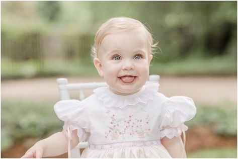 First Birthday Portraits, Sweet First Birthday, Birthday Portraits, Heirloom Portraits, First Year Photos, Heirloom Dresses, Atlanta Photography, Baby Pics, Dress Silver