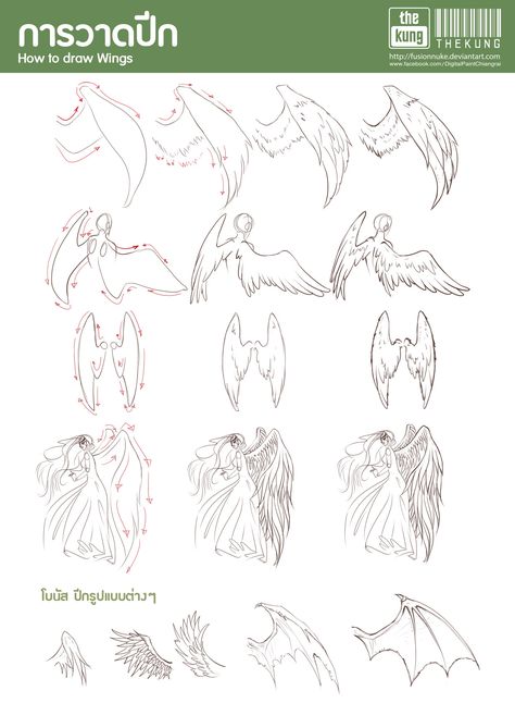 Draw Wings, Wings Drawing, Drawing Eyes, Guided Drawing, Drawing Lessons, Drawing Tutorials, Drawing Base, Drawing Poses, Drawing Tips