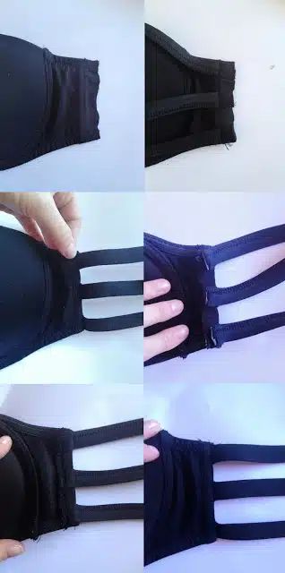 Bra Hacks You Won't Believe You Didn't Think of Sooner Bh Hacks, Backless Shirts, Old Bras, Backless Shirt, Diy Bra, Strap Bra, Bra Hacks, Afrikaanse Mode, Diy Vetement