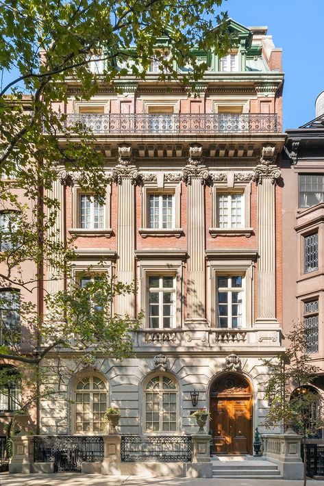 The James F. D. Lanier House, A Gilded Age Mansion in Manhattan  —  Francis York Gilded Age Mansions Nyc, Old Money House New York, Gilded Age House, Manhattan Mansion, Reception Room Design, Nyc Mansion, Boston Townhouse, Parisian Mansion, Hamptons Mansion