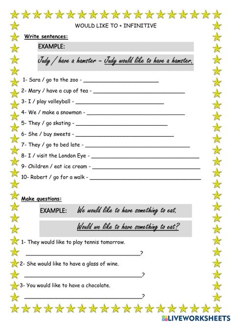 Infinitive Worksheet, To Infinitive, Complete Subject And Predicate, Exclamatory Sentences, Kinds Of Sentences, Superlative Adjectives, Subject And Predicate, Basic Grammar, English Exercises