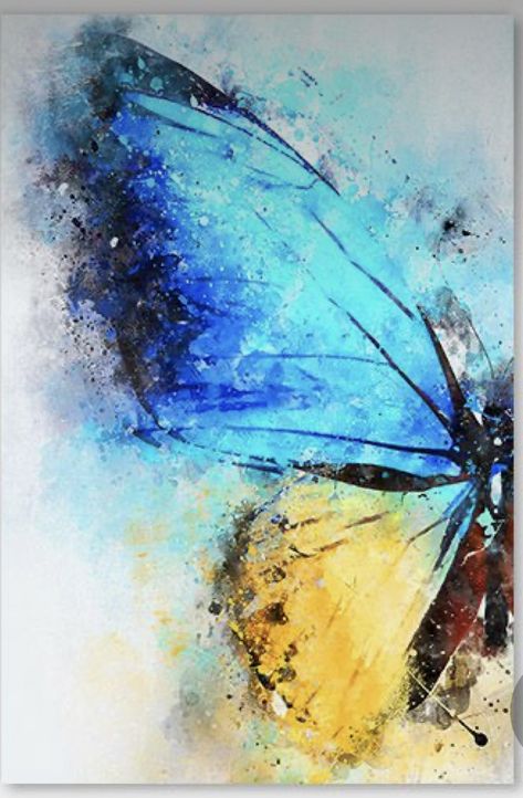 Butterfly Art Painting, Simple Canvas Paintings, Soyut Sanat Tabloları, Simple Acrylic Paintings, Butterfly Painting, Nature Art Painting, Amazing Art Painting, Art Painting Acrylic, Painting Art Projects