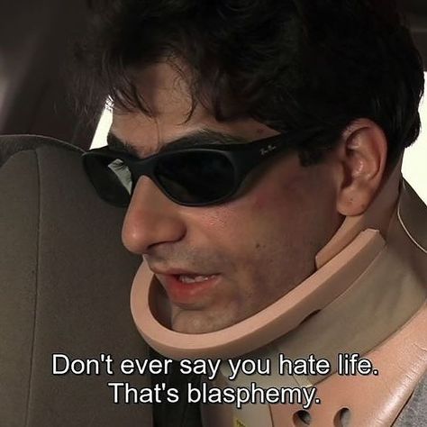 | Michael Imperioli as Christopher Moltisanti in “The Sopranos” (1999-2007) | Instagram Christopher Sopranos, Michael Imperioli, Personality Board, Christopher Moltisanti, Bad Humor, Inspirational Memes, The Sopranos, Some Good Quotes, Nice Quotes