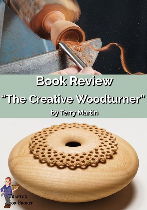 There are 16 projects in the book. Typical of turning books Terry does share his methods of turning, chucking, and working with the wood. So there are lots of useful ideas here on technique. Learn more of my thoughts on this book and why it'd be a good addition to your collection or a gift for the wood turner in your life. Wood Turning Ideas, Woodturning Ideas, Bowl Turning, Useful Ideas, Wood Turning Lathe, Turning Projects, Lathe Projects, Wood Turner, Wood Turning Projects