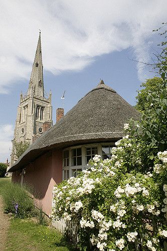 https://flic.kr/p/7FatYi | thaxted essex uk | www.adamswaine.co.uk British Cottage, Cute Cottages, Storybook Homes, Gorgeous Pics, London Dreams, Essex England, English Cottages, Pretty Views, Gothic Church