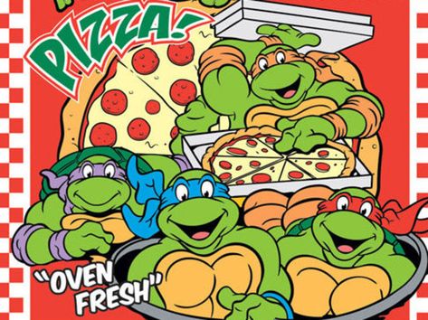 Which Teenage Mutant Ninja Turtle Are You?  | Playbuzz  I'm one awesome leader! (If you don't get it, I am talking about Leo) Tmnt Pizza, Ninja Turtles Pizza, Ninja Turtle Pizza, Pets Wallpaper, Pizza Art, Tmnt Artwork, Teenage Ninja Turtles, Teenage Ninja, Turtle Love