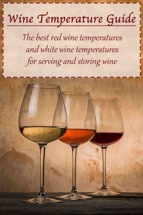 Want to get the best flavor out of your wines? Head to Always the Holidays for our wine temperature guide to find the best red wine temperatures and white wine temperatures for serving and storing your wine. #WineTemperature #WineDays #wine #over21 Wine Temperature, Red Wine Benefits, Wine Benefits, Wine Basics, Wine Facts, Chardonnay Wine, Best Red Wine, Wine Knowledge, Tasty Drinks