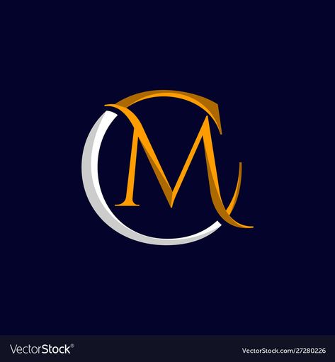 Cm Logo Design Ideas, Cm Logo Design Letter, Cm Logo Design, Mc Logo Design, M Design Logo, Stylish Logo Design, C Logo Design, Cm Monogram, Mc Logo