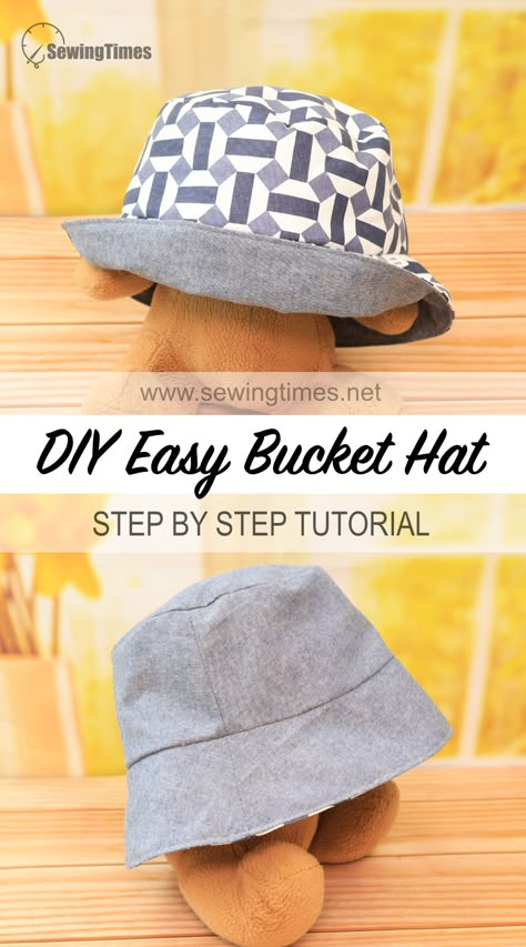 How to sew a Bucket Hat 👍 Easy Pattern Drawing Tutorial Bucket Hat Patterns To Sew Free, Bucket Hat Sewing Pattern Free Printable, Easy Pattern Drawing, Free Bucket Hat Pattern, Sew A Bucket Hat, Pattern Drawing Tutorial, Bucket Hat Sewing Pattern, Bucket Hat Pattern Free, Diy Bucket Hat