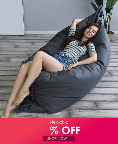 I found this amazing 140x180CM Giant Waterproof Oxford Cloth Bean Bag Chair Covers for Adult Teenagers Kids Outdoor Beans with AU$46.99,and 14 days return or refund guarantee protect to us. --Newchic Tatami Living Room, Oversized Sofa, Fur Bean Bag, Black Cutlery, Large Bean Bags, Giant Bean Bags, Bean Bag Chair Covers, Bean Bag Sofa, Bean Bag Covers